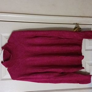 TALBOTS SIZE XL PINK SWEATER
